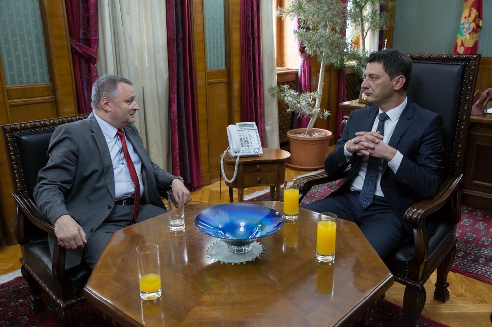 Ferdinand Nagi, Darko Pajović, Foto: Skupština Crne Gore