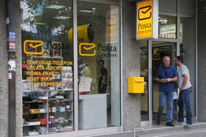 Pošti zbog otpisa profit 82.000
