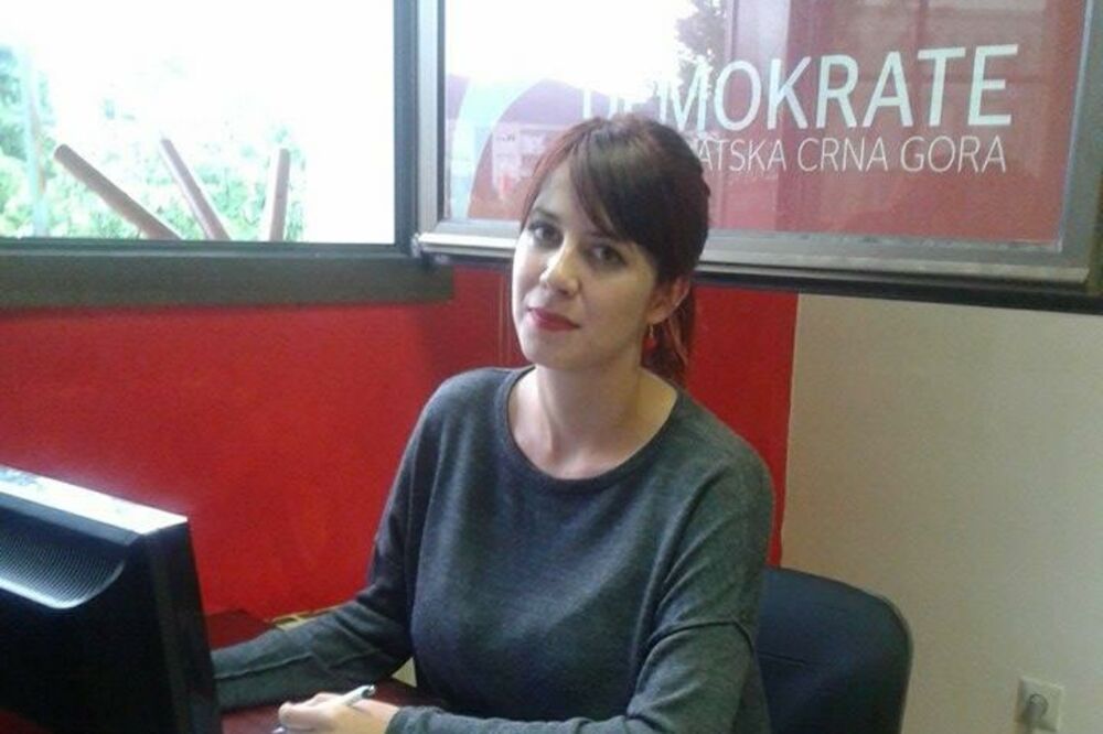 Tamara Ćorić, Foto: Demokratska Crna Gora