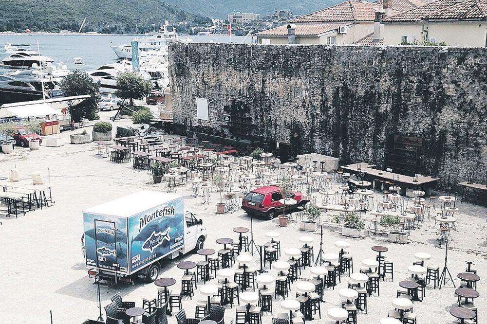 šankovi Stari grad Budva, Foto: Vuk Lajović