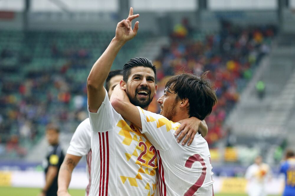 Nolito i David Silva, Foto: Reuters