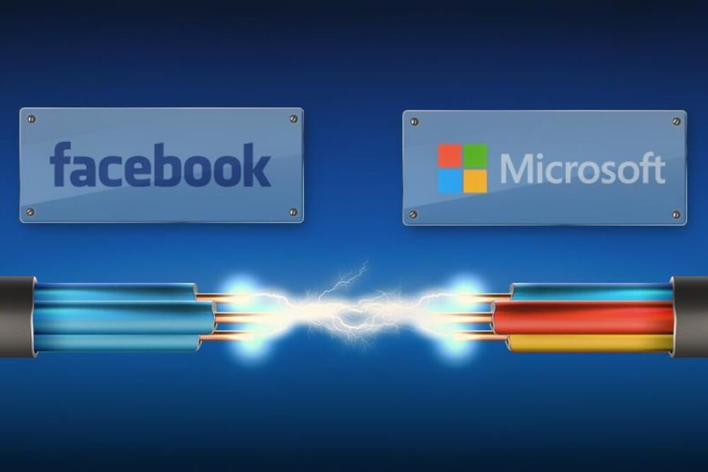 Facebook i Microsoft, Foto: FXLider