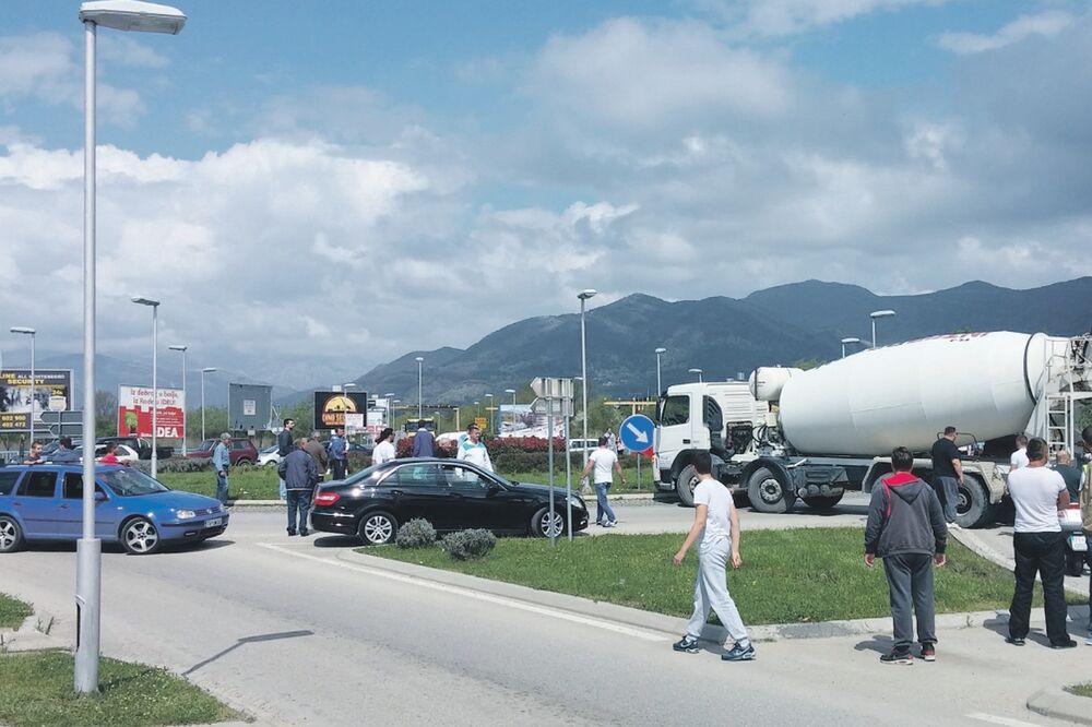 Blokada magistrale, Foto: Siniša Luković