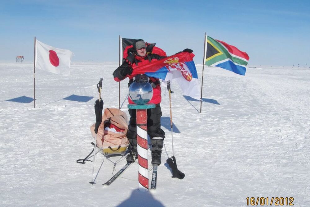 Dragan Jovović, Južni pol, Foto: Privatna arhiva