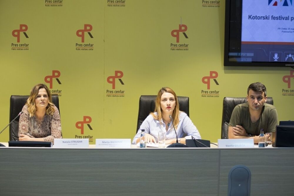 Pres konferencija, Kotorski festival, Foto: Prcentar.me