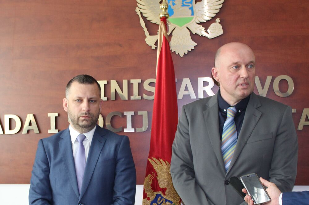 Dalibor Jevtić, Boris Marić, Foto: Mrs.gov.me