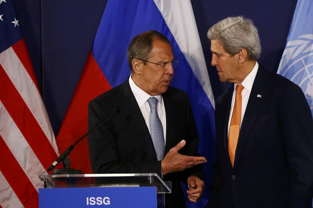 Džon Keri, Sergej Lavrov, Foto: Reuters