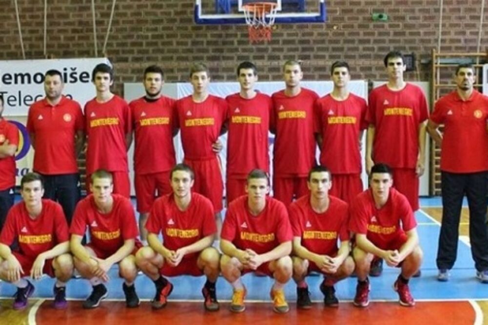 muška juniorska košarkaška reprezentacija, Foto: KSCG