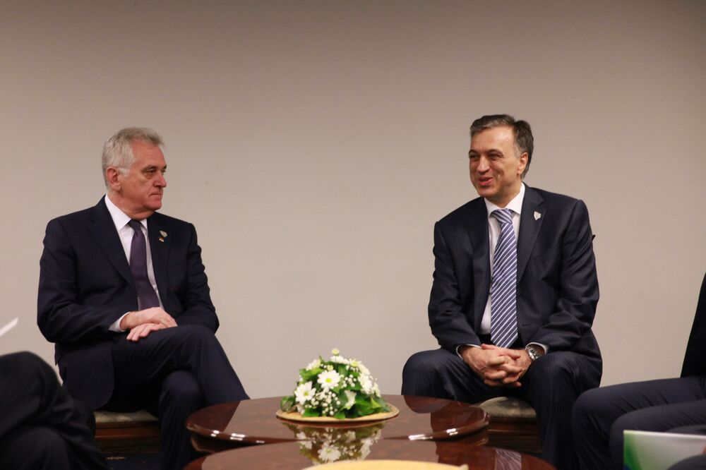 Tomislav Nikolić, Filip Vujanović, Foto: Predsednik.rs