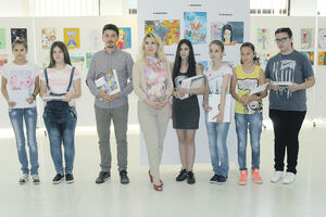 Radovi đaka protiv pušenja: Tatjana Gagović i Mesua Gačević...