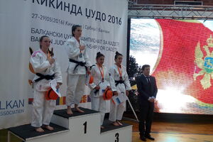 Crnogorskim džudistima tri medalje