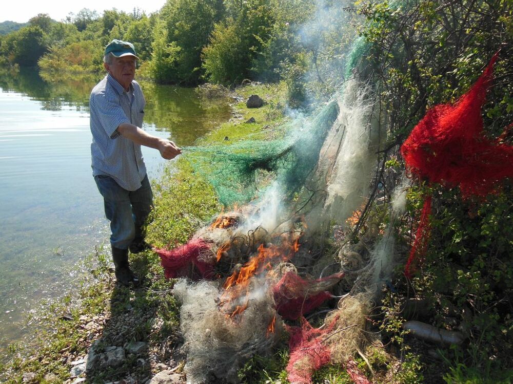 Slano jezero poribljavanje