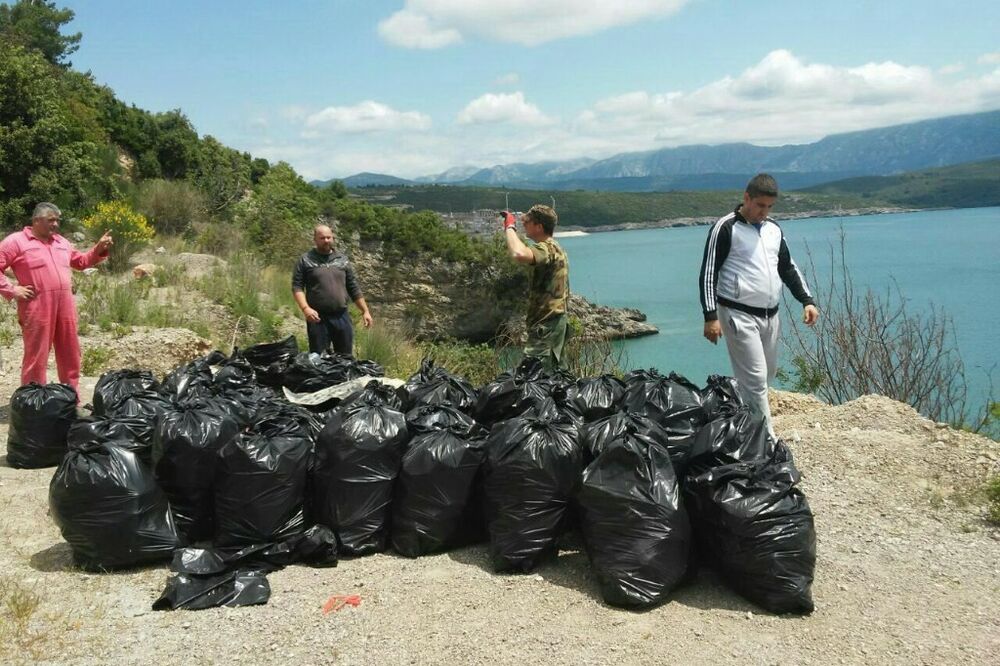 čišćenje Tivat, Foto: Siniša Luković
