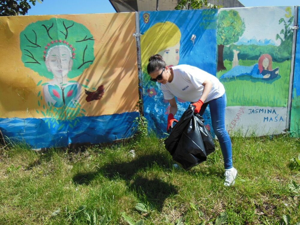 Nišić, čišćenje grada, Lets do it Montenegro