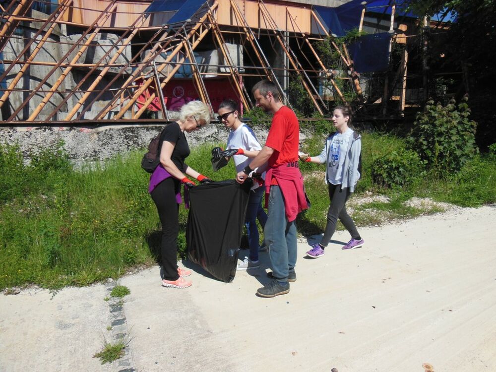 Nišić, čišćenje grada, Lets do it Montenegro