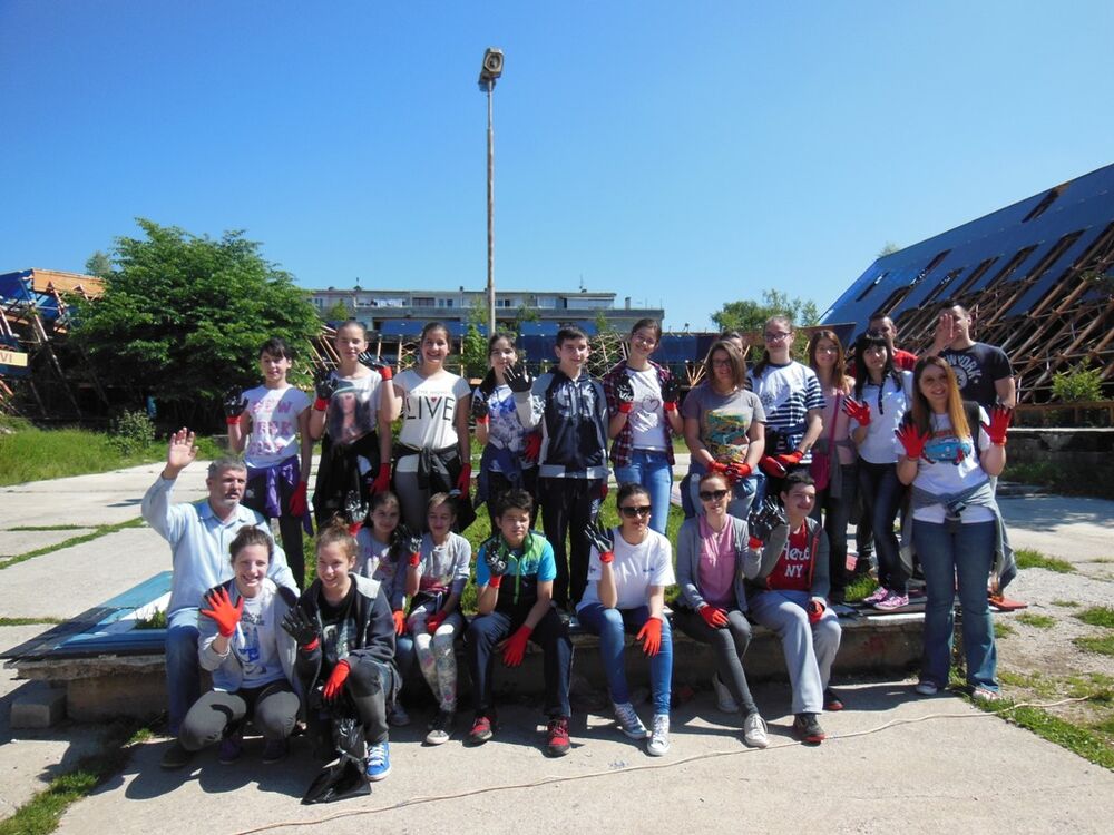 Nišić, čišćenje grada, Lets do it Montenegro