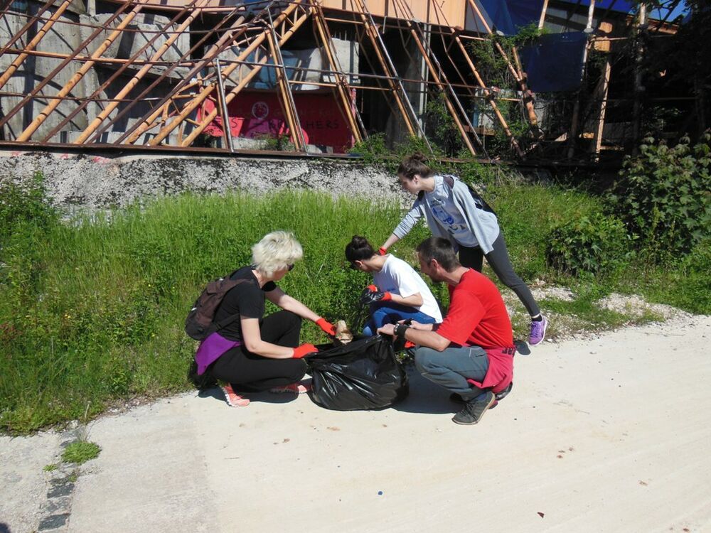 Nišić, čišćenje grada, Lets do it Montenegro