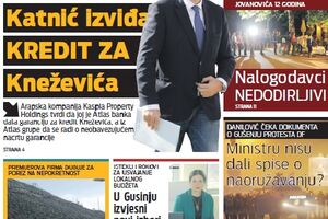 Danas u "Vijestima": Katnić izviđa kredit za Duška, Budva...