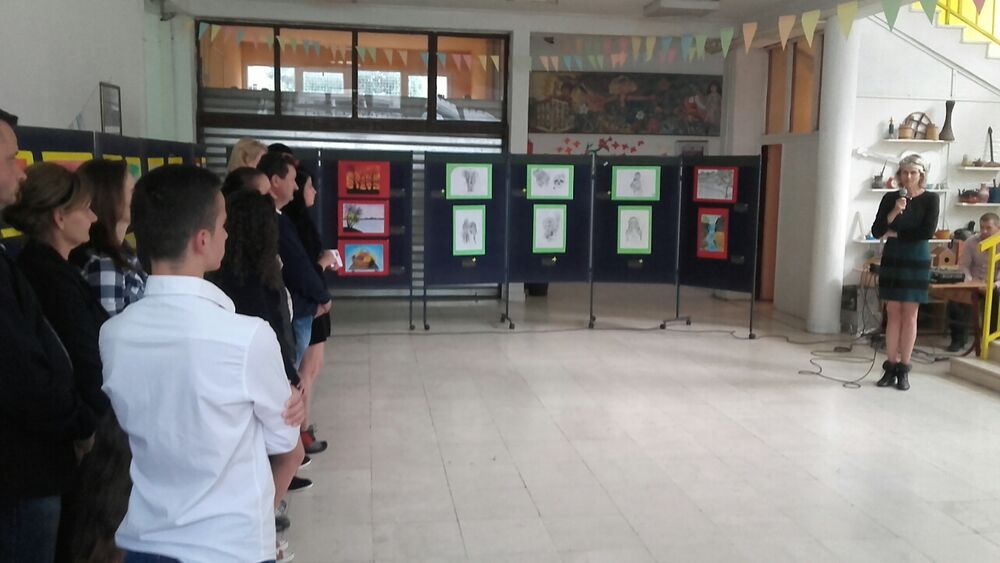 Izložba, OŠ ”Božidar Vuković  Podgoričanin"