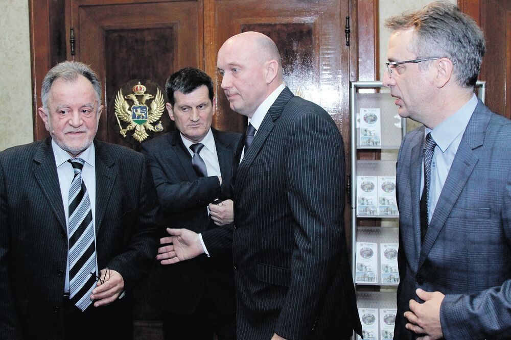 Milenko Popović, Miodrag Vujović, Boris Marić, Goran Danilović, Foto: Filip Roganović