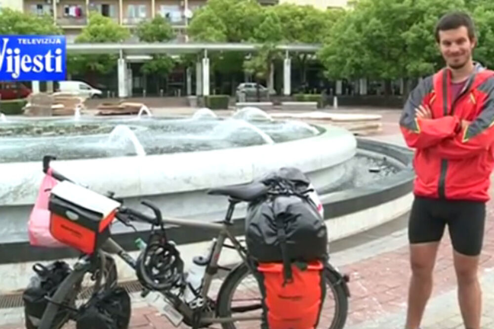 biciklisti, put oko svijeta, Foto: TV Vijesti