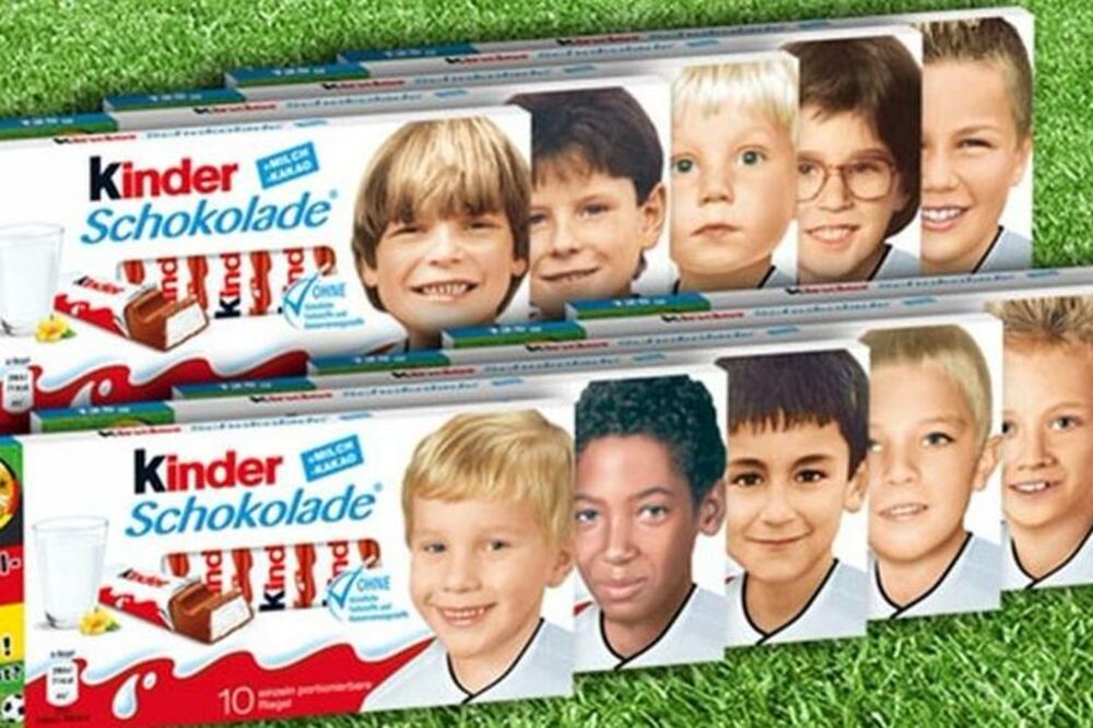 novi omot Kinder čokolade, Foto: Twitter.com