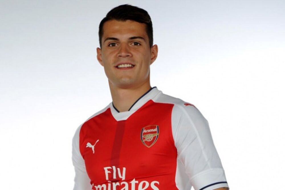 Granit Džaka, Foto: Arsenal.com