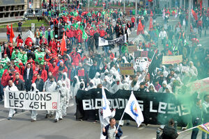 Protest u Briselu zbog vladinih reformi: Neredi i sukobi s...