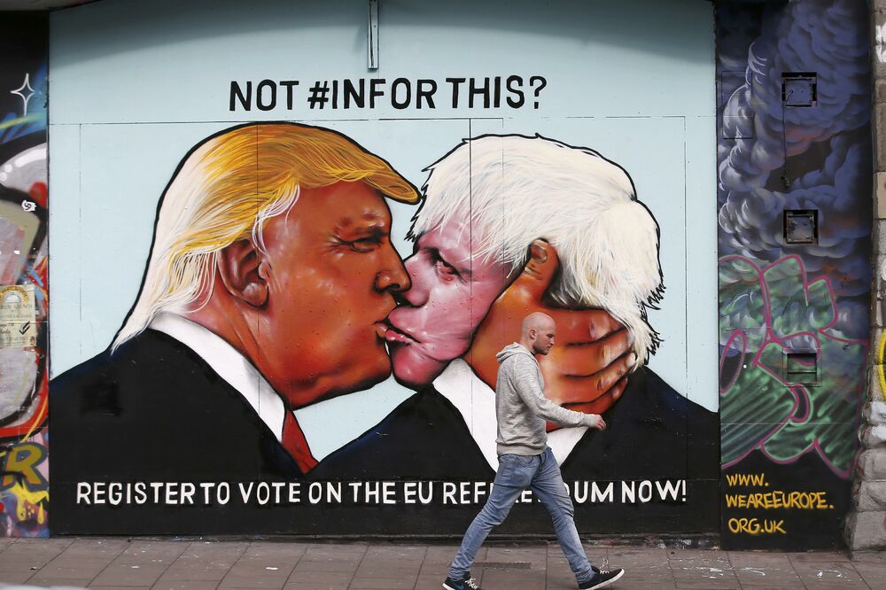 Donald Tramp, Boris Džonson, Foto: Reuters