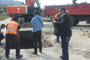 Bar: Izvođač radova tvrdi da gradnja kolektora i vodovoda ide po...