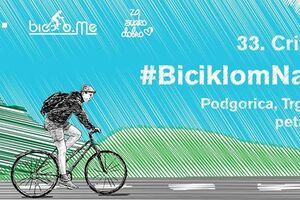 U petak promotivna vožnja ulicama Podgorice pod sloganom "Biciklom...