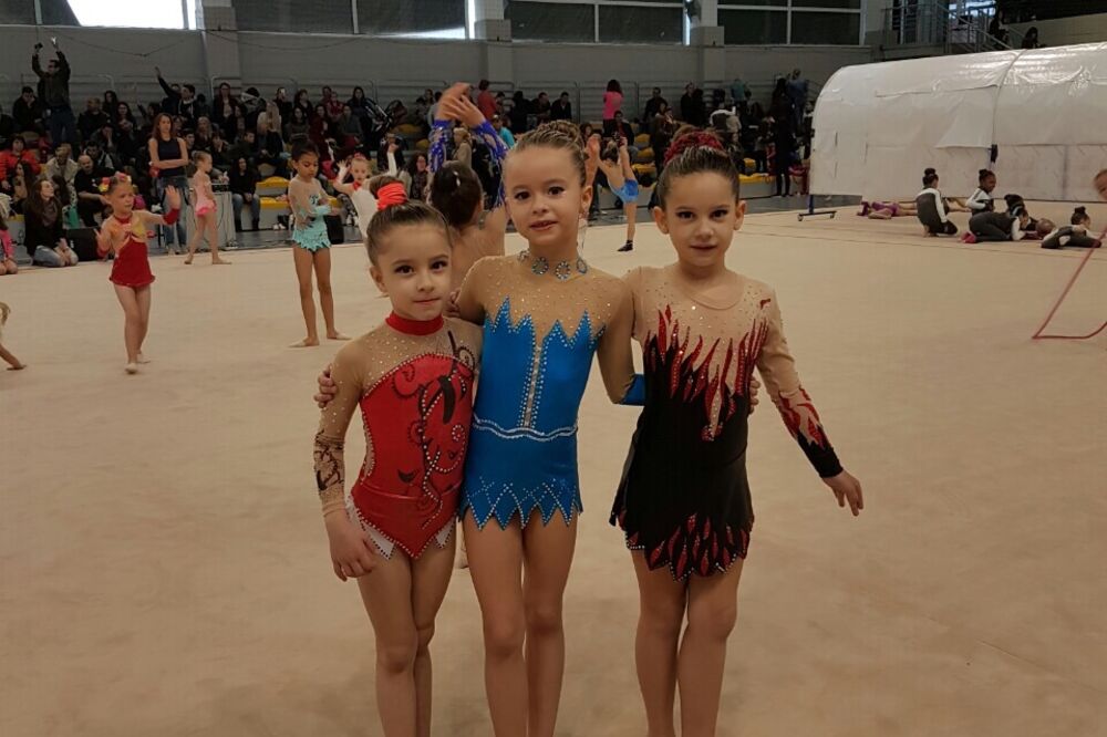 Sofija Rašković, Milica Bošković i Nikolina Karadžić, Foto: Privatna galerija