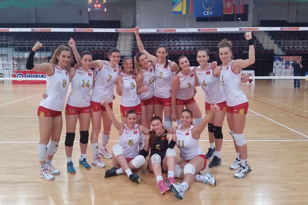 Odbojkašice Crne Gore, Foto: OSCG