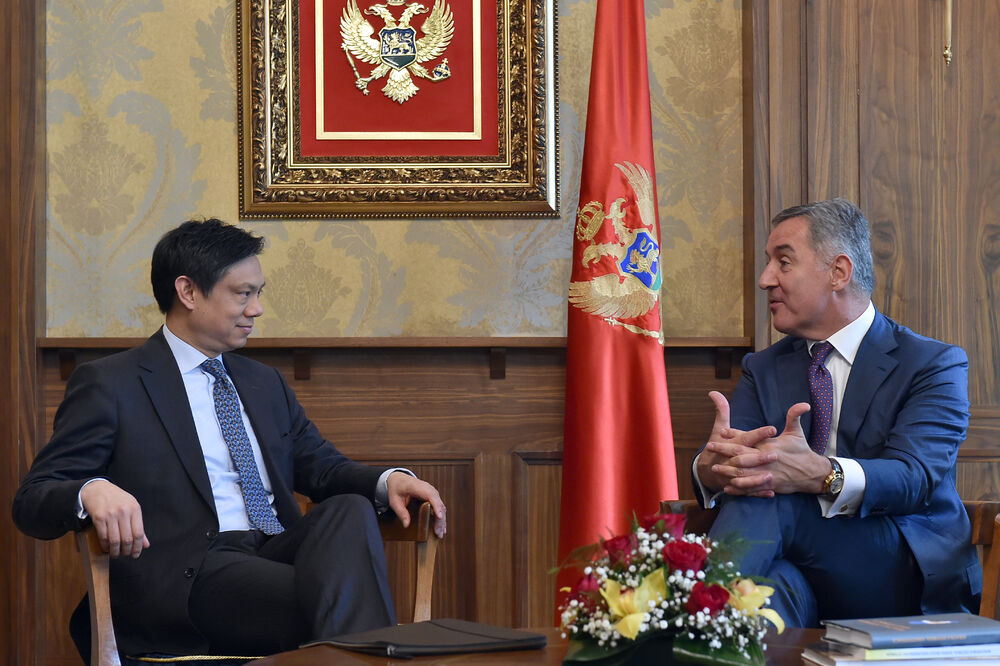 Milo Đukanović, Hojt Brajan Ji, Foto: Biro za odnose sa javnošću