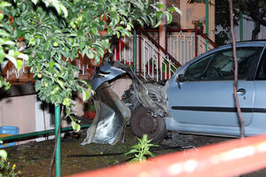 Eksplozivnom napravom na automobil Podgoričanke