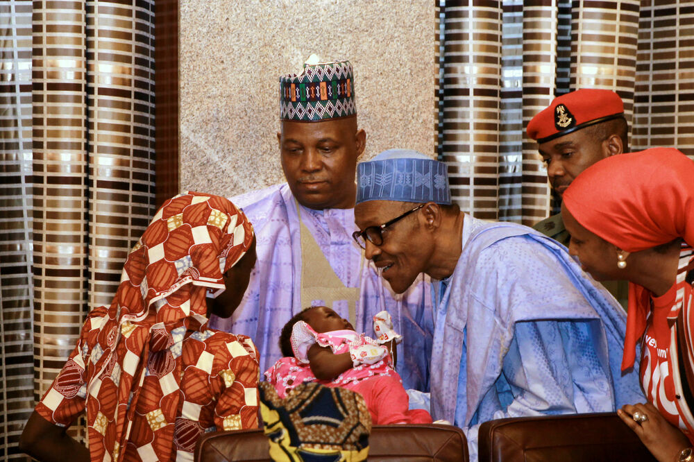 Amina Ali, Muhamadu Buhari, Foto: Reuters
