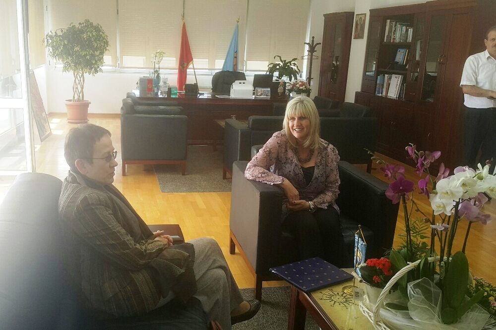 Snežana Matijević i ambasadorka Njemačke, Foto: SIniša Luković