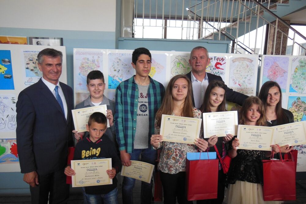 Karta moje Crne Gore, Foto: Svetlana Mandić