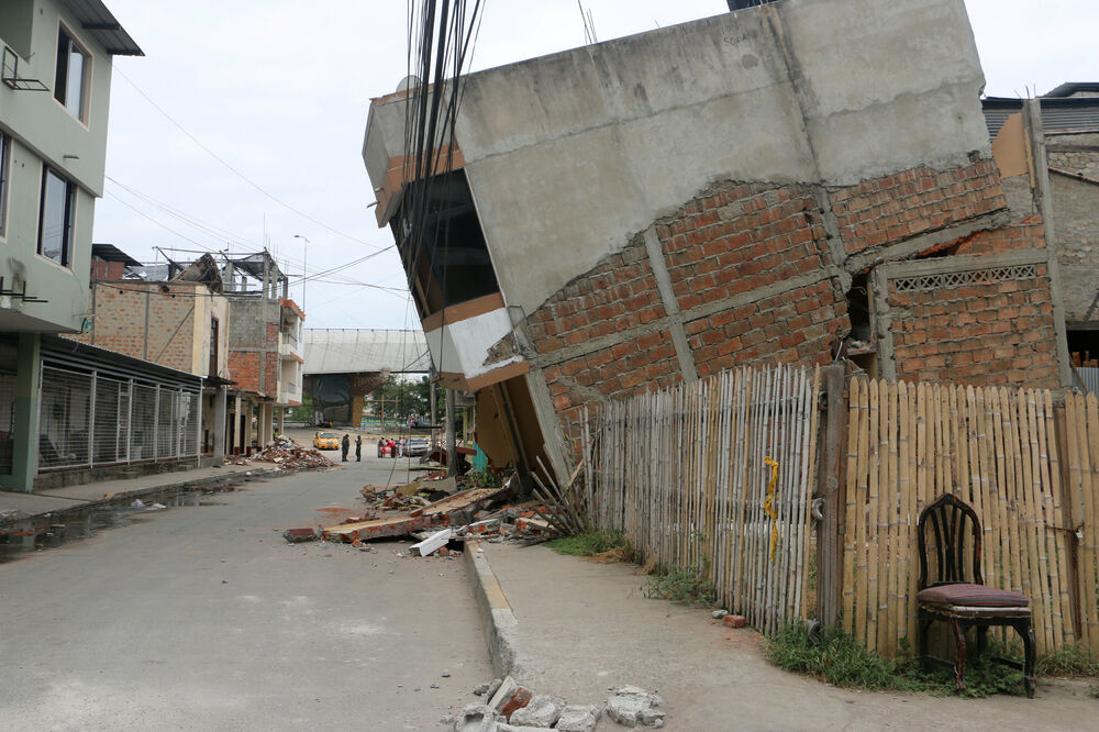Ekvador zemjlotres, Foto: Reuters