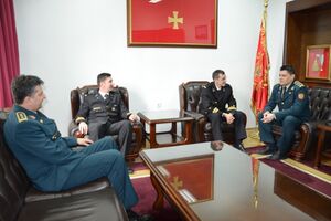 Poručnik Damir Stojanović predstavnik VCG u operaciji Atalanta