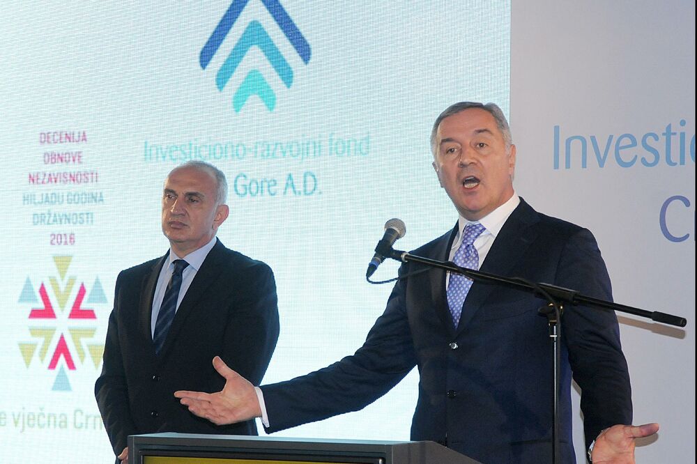 Milo Đukanović, Zoran Vukčević, Foto: Savo Prelević