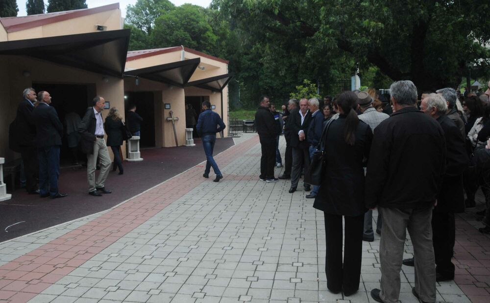 Ognjen Rakočević sahrana