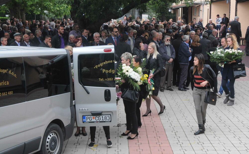 Ognjen Rakočević sahrana