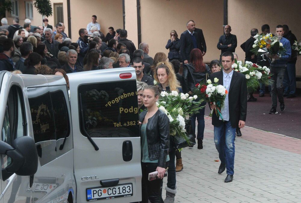Ognjen Rakočević sahrana