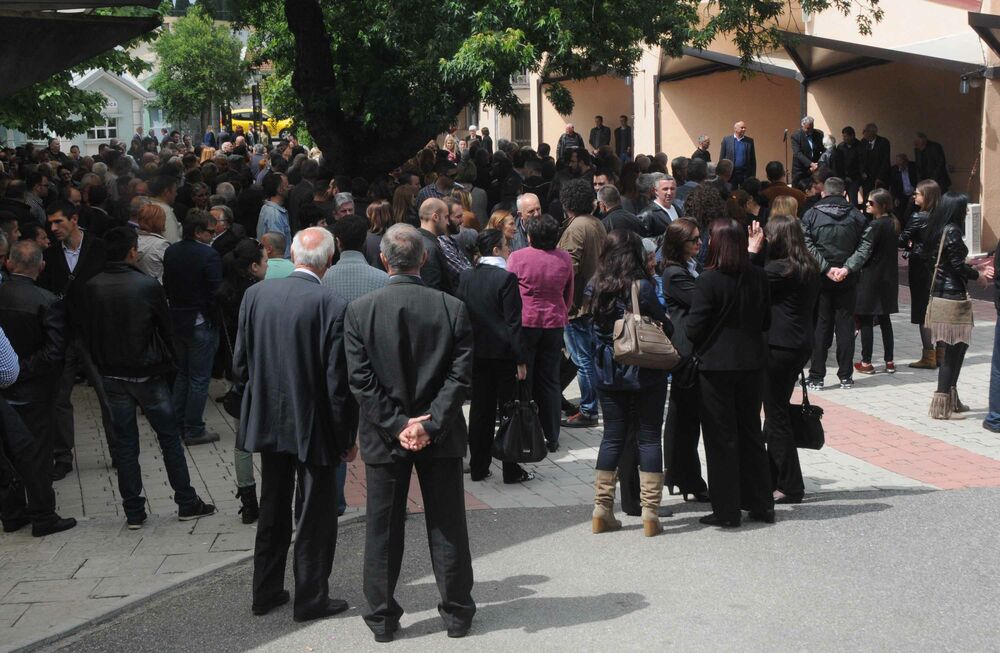 Ognjen Rakočević sahrana