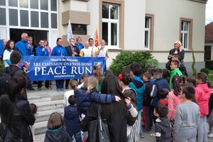 Najduža štafetna trka na svijetu, "Trka mira" dočekana u Beranama