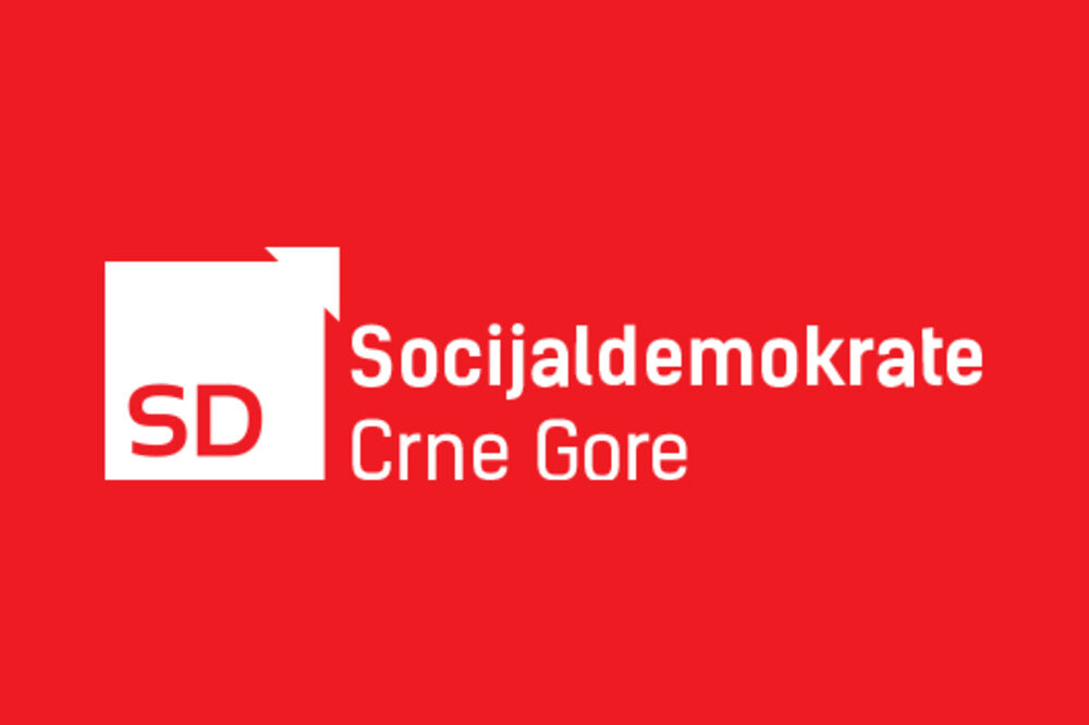 Socijaldemokrate Crne Gore logo, SD logo, Foto: Socijaldemokrate Crne Gore