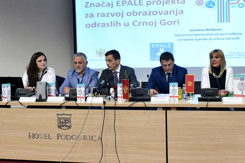 Predrag Bošković, EPALE konferencija, Foto: Ministarstvo prosvjete