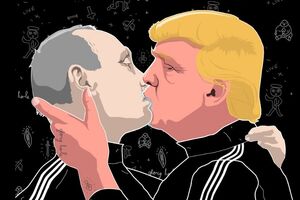 "Bratski poljubac Trampa i Putina": Kao nekad Brežnjev i Honeker