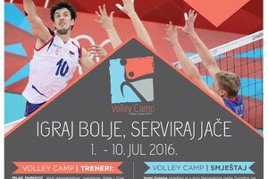 U julu “Volley camp Mercedes Benz” kamp na Žabljaku, Nikić promoter